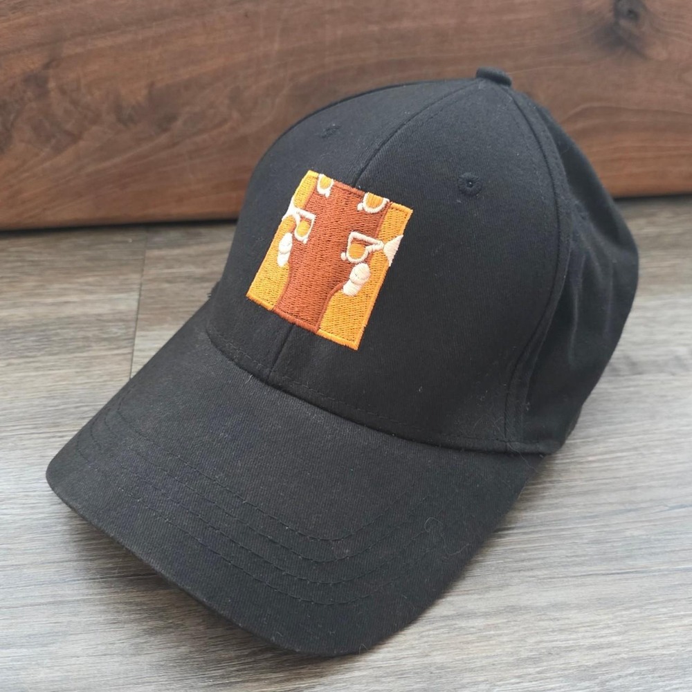 Pat Metheny Group Travels Embroidered Hat Milton Glaser Jazz Black Baseball Cap